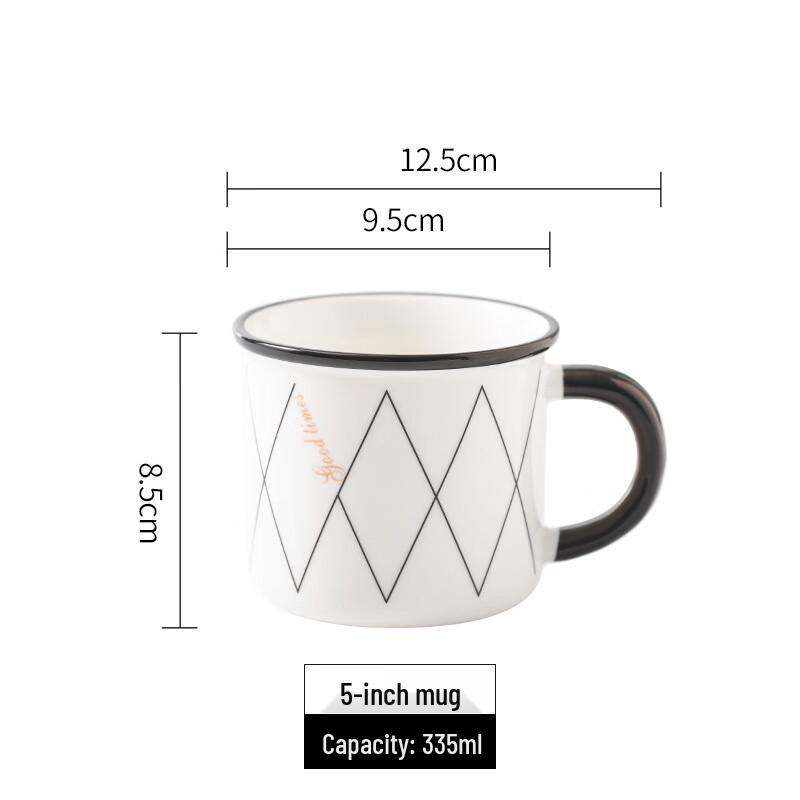 LISM Nordic Ceramic Soup Bowl Set