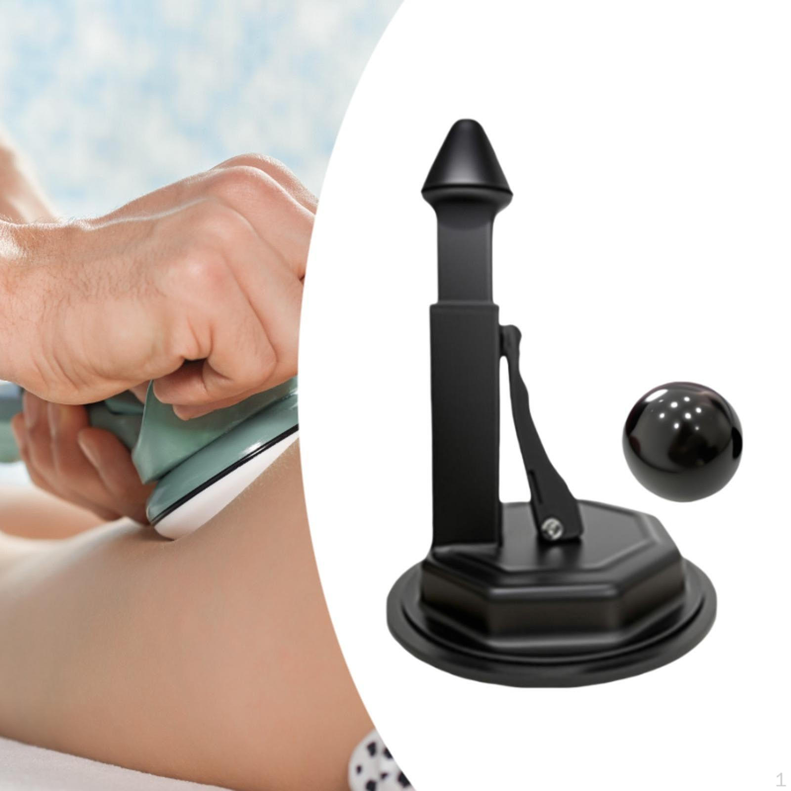 

Присоска Глубокий Тканевый Мышечный Массажный Стик Портативный для Плеча Тела Спины чёрный