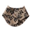 Unisex German Velvet Printed Neck Warmer Snood with Pocket - Cervical Protection & Heat-Generating