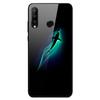 6.15"For Huawei Honor 20S Case Tempered Glass Print Back Cover Hard Case For Huawei Honor 20S MAR-LX1H Phone Case Honor20S 20 S