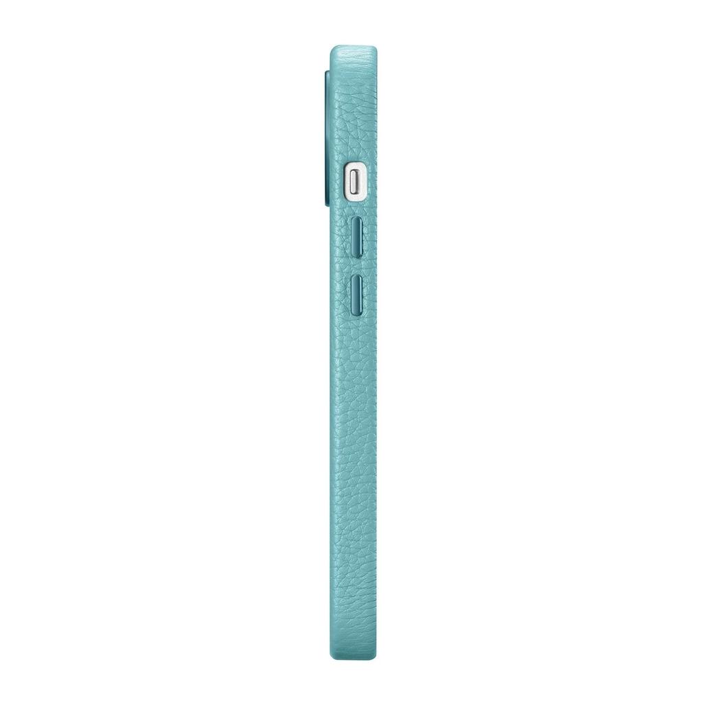 Icarer Litchi Premium Leather Case Skórzane Etui Iphone 14 Plus Magnetyczne Z Magsafe Zielony (Wmi14220711-Gn)
