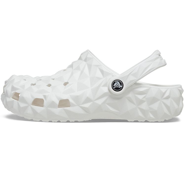 Crocs Classic Geometric Clog White Unisex 209563-100 38-39