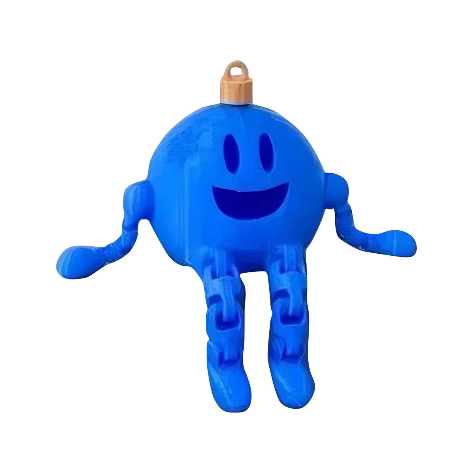 

Подвижный рождественский подарок 3D-печать подвижных соединений на Рождество One Size синий