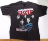Rare Vtg 80s Poison and Ratt 1987 Concert Tour T Shirt