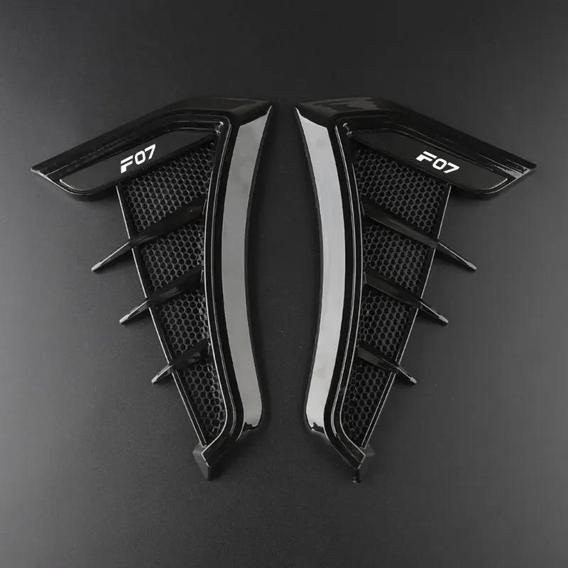 Carbon Black Car Fender Side Vents Air Flow Intake Hole Grille Sticker Cover For BMW F07 F10 F11 F12 F13 F15 F18 F30 F31 F34 F45
