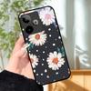 Für Realme GT7 5G Hülle Luxus Malerei Cover Gehärtetes Glas Handyhülle Für Realme GT 7 Fundas Harte PC Stoßfeste Schale Bumper
