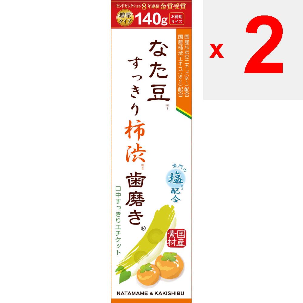 Sanwa Natamame De Sukkiri Shibukaki Toothpaste 140g Bad Breath Prevention Take an Appropriate Amount On a Toothbrush and Brush Your Teeth and Gums. Ba