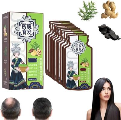 Ginger Plant Extract Anti-Hair Loss Hair Shampoo, Ginger Shampoo for Hair Growth, Ginger Plant Extract Hair Shampoo
