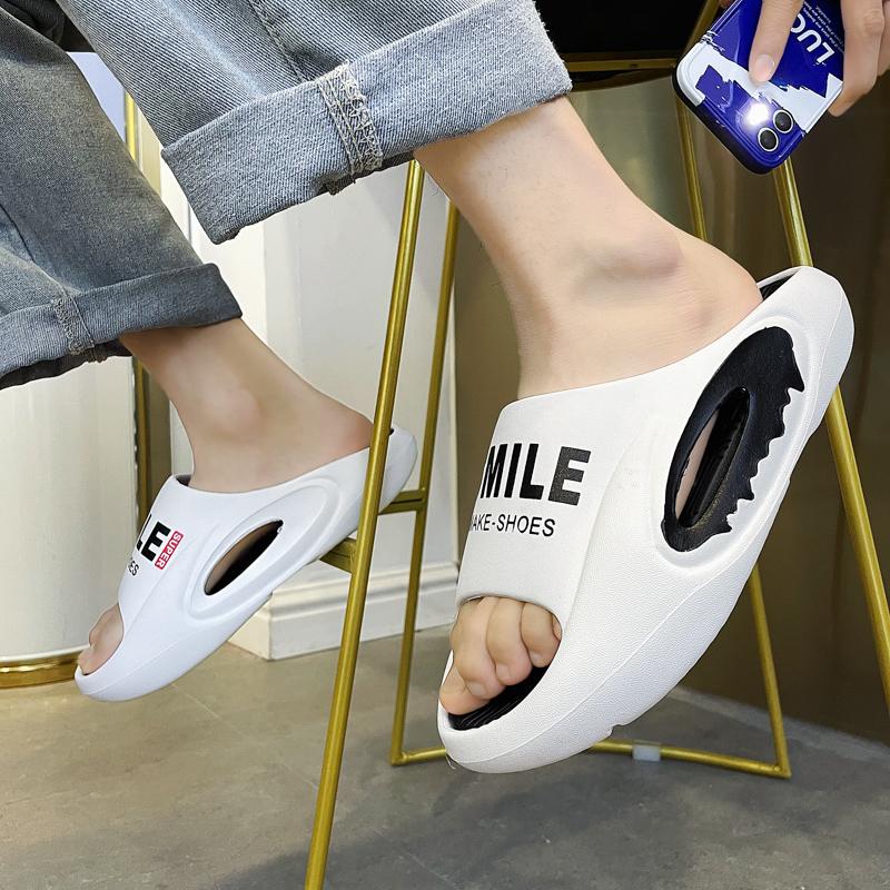 Pánské sandály vnitřní venkovní plážové přetahovací abeceda prvek dámské velké venkovní plážové pantofle