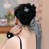 Flower Butterfly Tassel Hairpin Flower Headdress Exaggerated Hairpin