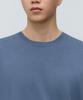 MUSINSA STANDARD Washable Supima Cotton Crew Neck Short Sleeve Knit [Blue Gray]