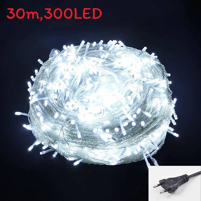 Led String Fairy Lights Christmas Tree Decors For Garden Outdoor Party Festoon