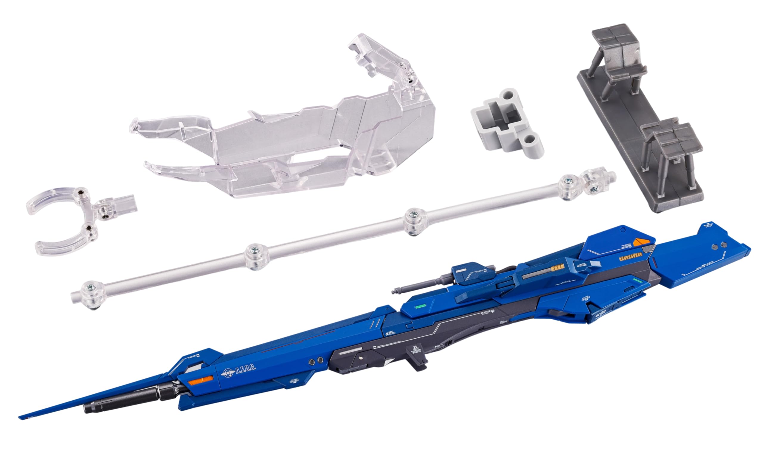 

METAL BUILD Hyper Mega Launcher Option Set approximately 300mm in figure BUILD Zeta Gundam sold ABS, length, pre-painted (METAL separately)