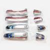 Set mit 8 Chrom-Türgriffabdeckungen für Ford Escape 13-19 Focus 12-18 C-Max 13-18