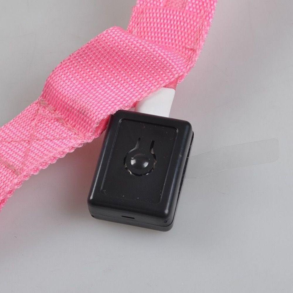 Adjustable LED Light Up Dog Leash Nylon Dog Glowing Walking Rope  At Night