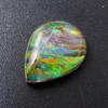 Lab Created Boulder Opal 6.80 Ct Pear Stunning Certified Loose Gemstone