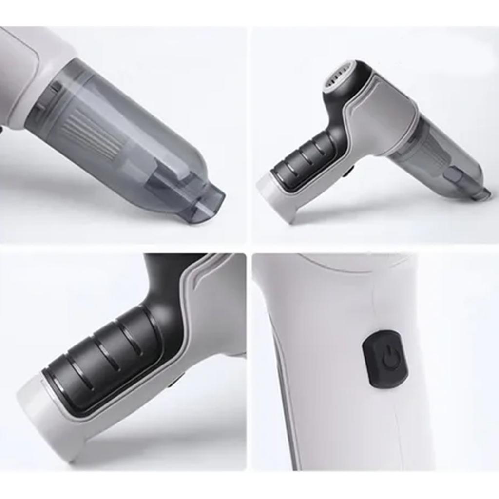 Car Vacuum Cleaner DC 7.4V 120W Strong Suction Low Noise Portable Pet Hair Vacuum Cleaner for Car