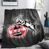 1Pc 1. FC Köln Print Flannel Blanket High Quality Warm Comfortable Cover for All Seasons Perfect for Gifts Home Decor