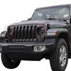 2018- Jeep Wrangler JL Sport Front Headlight Cover Ert Eye Bezels | Black | Self-Adhesive | 1 Year Manufacturer Warranty