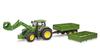 Bruder JD 7R 350 Front Loader & Tipping Trailer BR03155