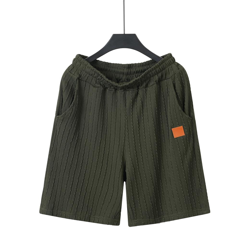 Men's Casual Shorts Elastic Waist Drawstring Beach Running Workout Short Lightweight Loose Summer Shorts