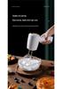 Handheld Wireless Electric Egg Beater & Cream Whipper with Dual Rods for Baking