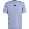 Soft Comfortable Skin-Friendly Versatile Short Sleeve T-Shirt Men Tops Silver Purple JI8185