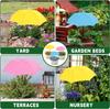 65cm Upgraded Plant Umbrellas For Outdoor Plants, Adjustable Garden Shade Umbrella Larger Plants Shade Cover