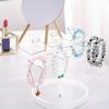 Multiple Tiers Acrylic Jewelry Holder for Organized Bracelet Storage Decorative Countertop Display With Easy Assembly