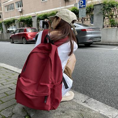 Damski plecak w stylu japońskim o dużej pojemności dla studentów