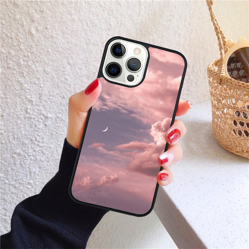 moonlight sky soft Phone Case Cover For iPhone 17 Air 16 15 14 12 13 Pro Max Plus coque Shell Fundas