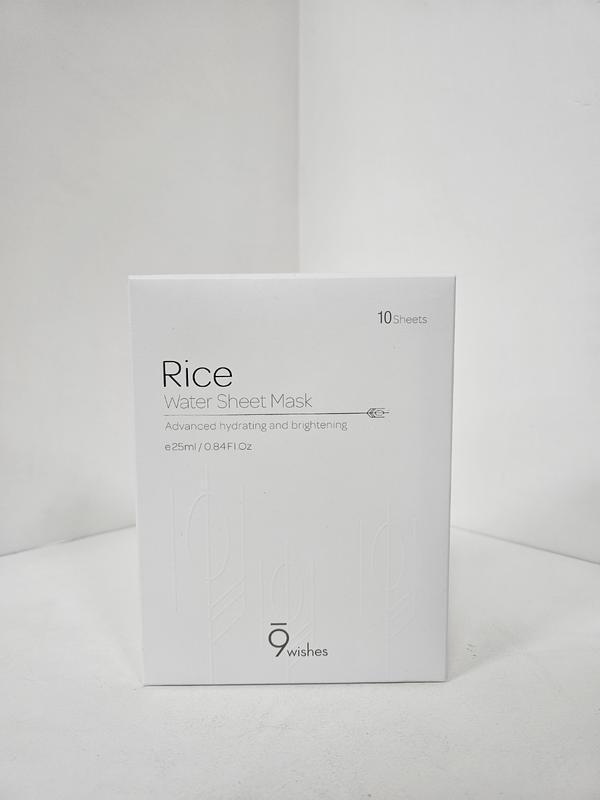 9WISHES Rice Water Sheet Mask 25ml (30669899) basic