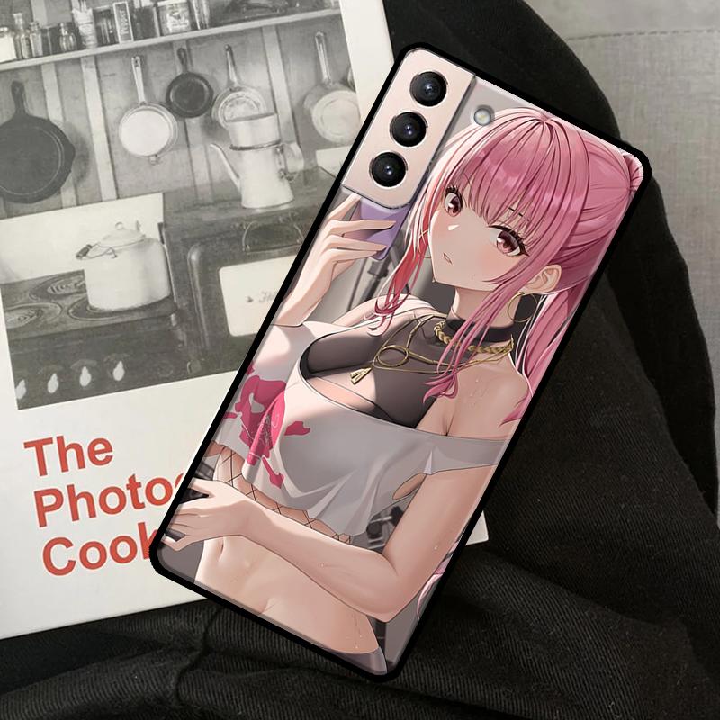 

Чехол Hololive Mori Calliope для Samsung Galaxy S21 S22 Ultra S20 FE S9 S10 Note 10 Plus Note 20 Ultra, чехол для телефона Note 20 Ultra