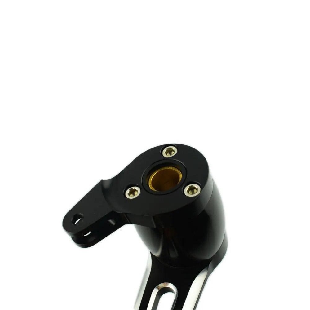 Black Brake Arm Kit Shift Lever Shifter Pegs For Harley Touring Road King 08-18 Softail Fatboy 00-18 Brake Pedal