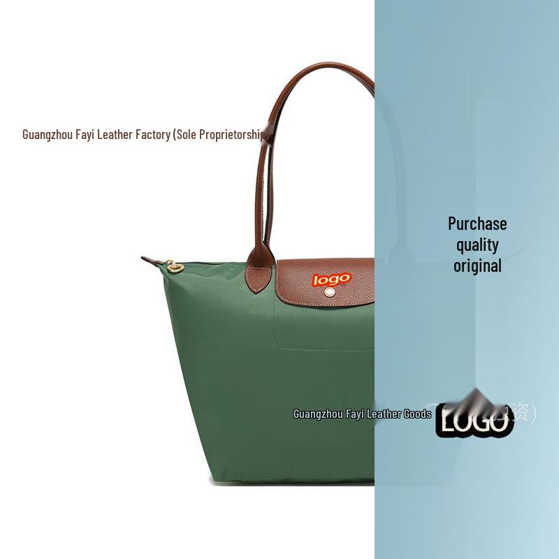 Bolso Tote Bordado de Dragón Francés del 70 Aniversario – Bolso de Mano para Mujer de Gran Capacidad
