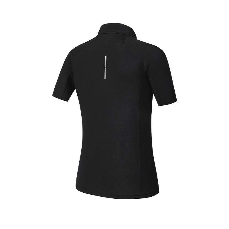 FILA Explore Cool Dry Versatile T-Shirt Women tops Deep-Black A51W627101FBK