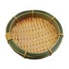 Woven Basket Tray Multipurpose Round Fruit Basket for Kitchen Home Party