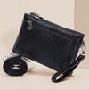 Chic Women PU Leather Shoulder Bag 3-Way Carry Crossbody Purse Handbag for Ladies with Adjustable Strap Large Capacity Work Bag