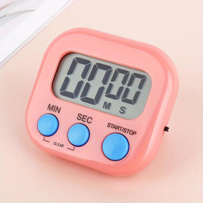 1 Kitchen Baking Electronic Timer, Large Screen Countdown Timer, Multifunctional Kitchen Baking Time Manager