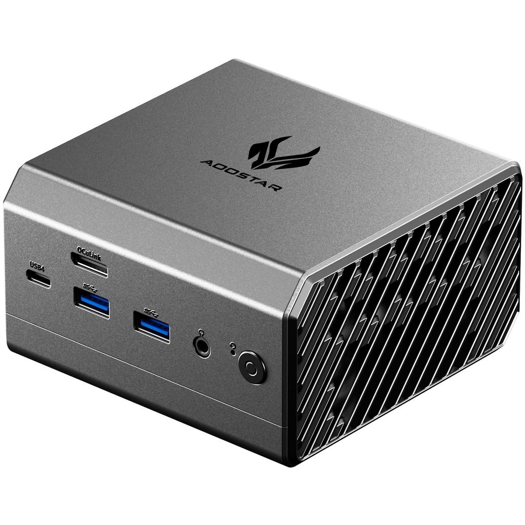 AOOSTAR Mini PC GT68 Ryzen7 Pro 6850H with Support for Three Oculink 40Gbps USB4 Stable and and Mini PC for and 8K Triple Display Desktop (4.7GHz)