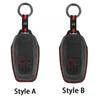 Car Key Case Cover Shell Fob for Ferrari 488 Roma SF90 F8 Protofino 812 458 F430 4 Buttons Car Remote Keychain Accessories MQ1