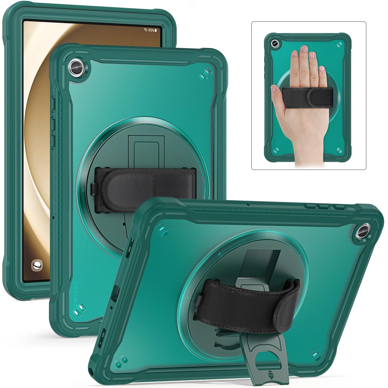Housse Funda pour Tablette Enfant pour Samsung Galaxy Tab S11 A9 Plus A11 Plus 11  Tab A9 A11 8.7  Coque Housse avec Support Poignée Rotative à 360° Tab A11(8.7inch)X130
