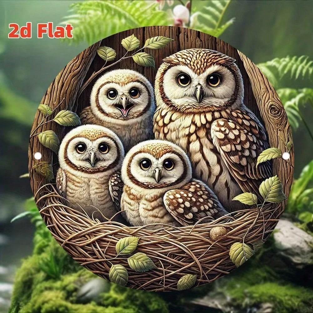Handmade Metal 2D Wall Art Home Decor Holiday Gift Tin Sign