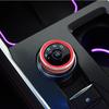 Red Aluminum Gear Shift Box Adjust Knob Cover For Ford Explorer -2024