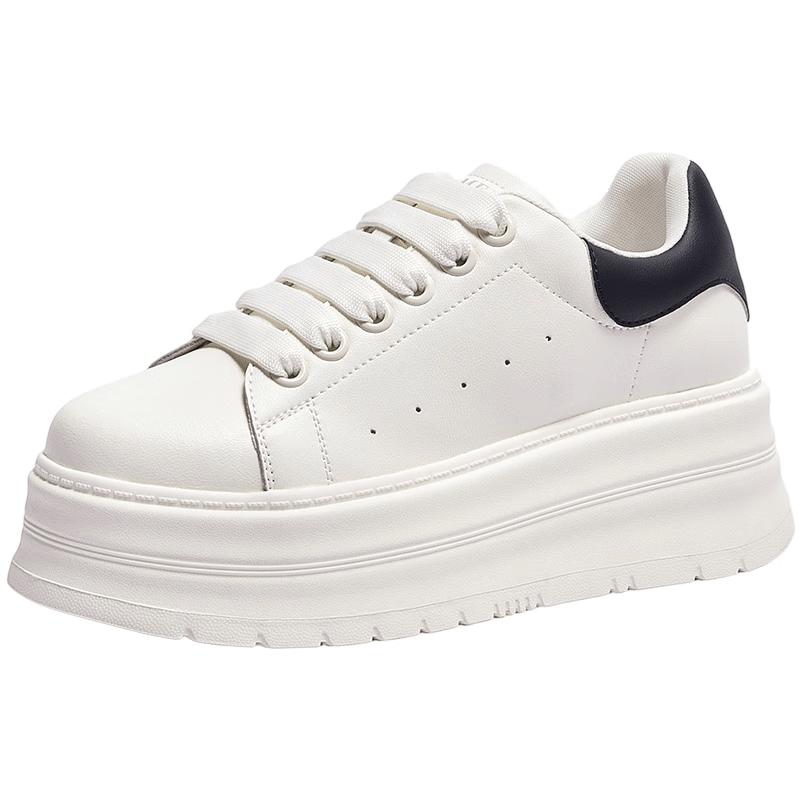 CAMEL Women s Platform White Casual Sneakers 35
