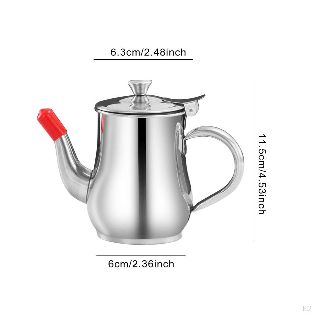 Multi Purpose Stainless Steel Oil Storage Can for Home And Restaurant