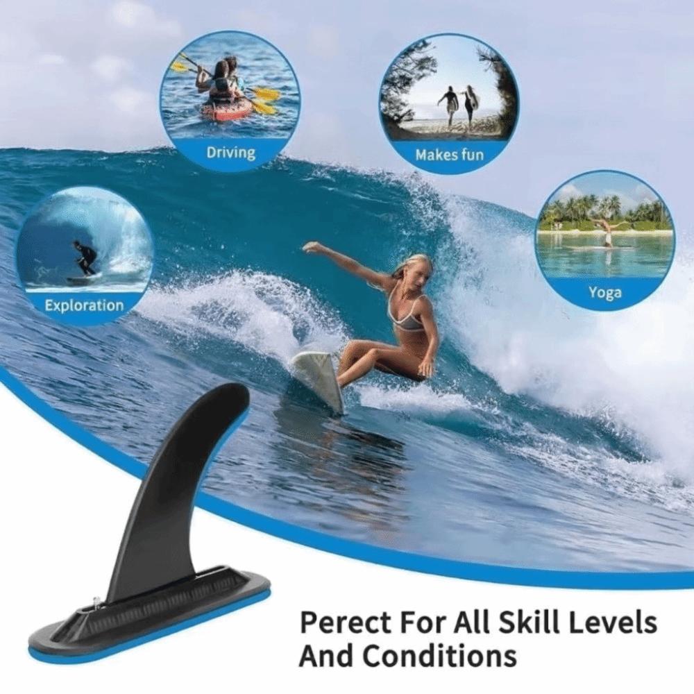 Secure Round SUP Fins Quick Release Single Fin Replacement Part Replacement Fin Water Sports