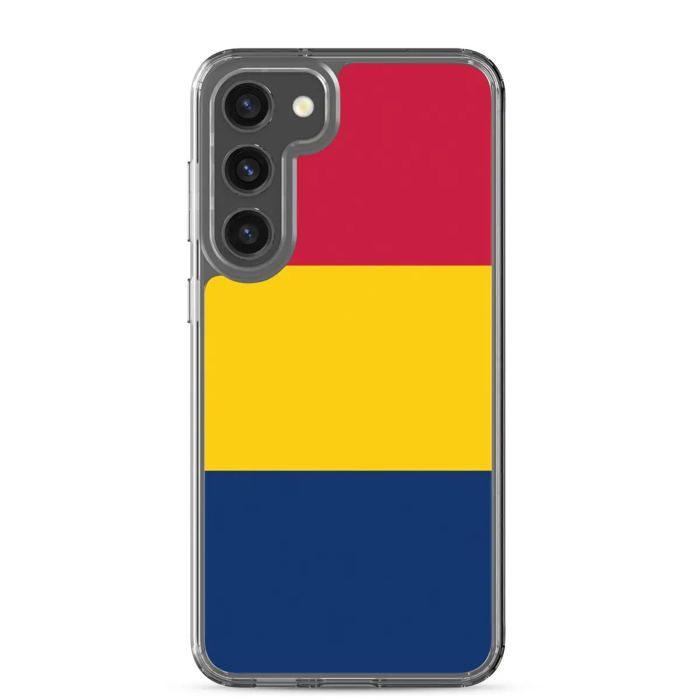 Coque Téléphone Drapeau Tchad - Samsung Galaxy S22