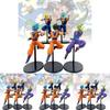 Exquisite Dragon Ball Z Super Saiyan Goku And Gohan Battle Model Anime Figurine Set