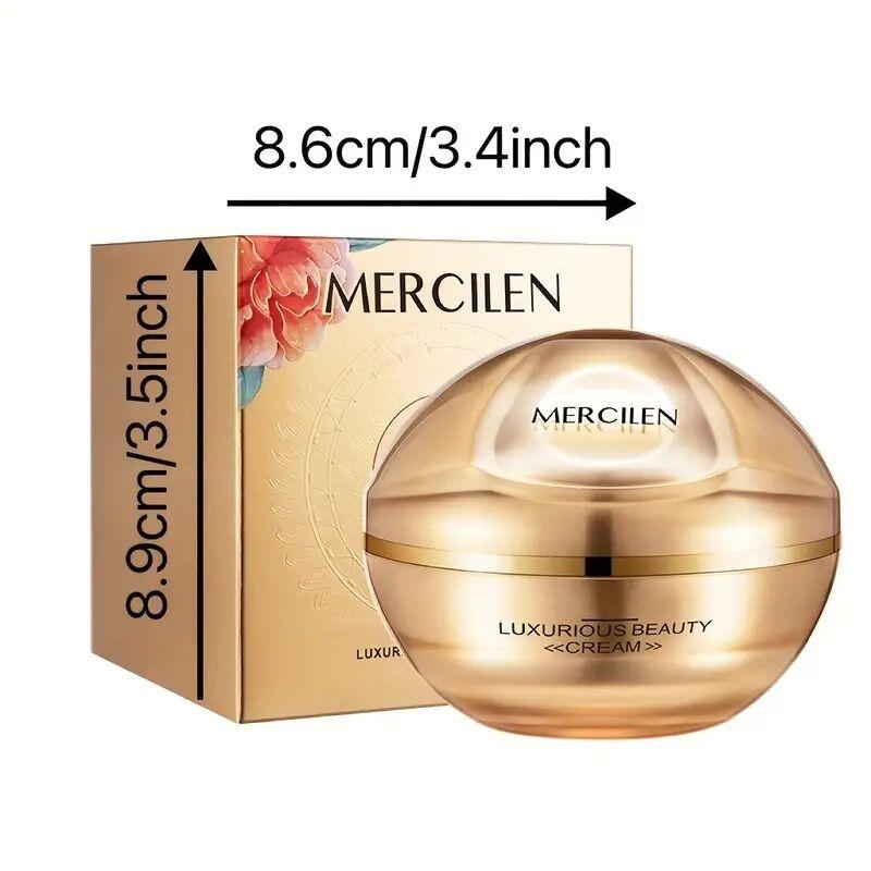 MERCILEN Cordyceps Ganoderma luxusní hýčkající dámský krém 50 g zpevňující krém pro krásu lehkých linií hydratační hydratační líný krém na obličej